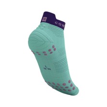 Calcetines  Compressport Pro Racing V4.0 Run low Shell Blue/Purple bajos