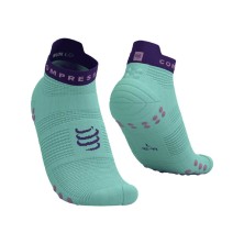 Calcetines  Compressport Pro Racing V4.0 Run low Shell Blue/Purple