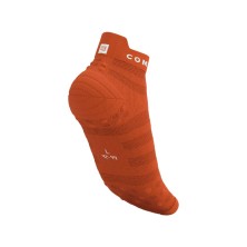 Calcetines Compressport Pro Racing v4.0 Ultralight Run Low rojo blanco