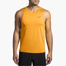 Camiseta tirantes Brooks Atmosphere Singlet 2.0 hombre Orange Pop