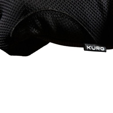 Guantes largos Momum Kuro detalle cuero