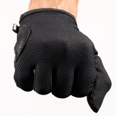 Guantes largos Momum Kuro negro puño