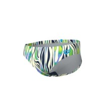 Bañador slip Arena Swim Briefs Allover Hombre Green Quartz