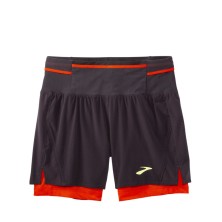 Short High Point 5" 2 en 1 2.0 hombre Phantom Grey/Cherry Tomato