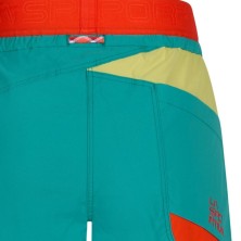 Pantalón corto Mantra Mujer Lagoon / Green Banana la sportiva