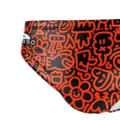 Bañador Swimsuit Natación Keith 2022 Hombre Negro / Naranja