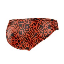 Bañador Swimsuit Natación Keith 2022 Hombre Negro / Naranja