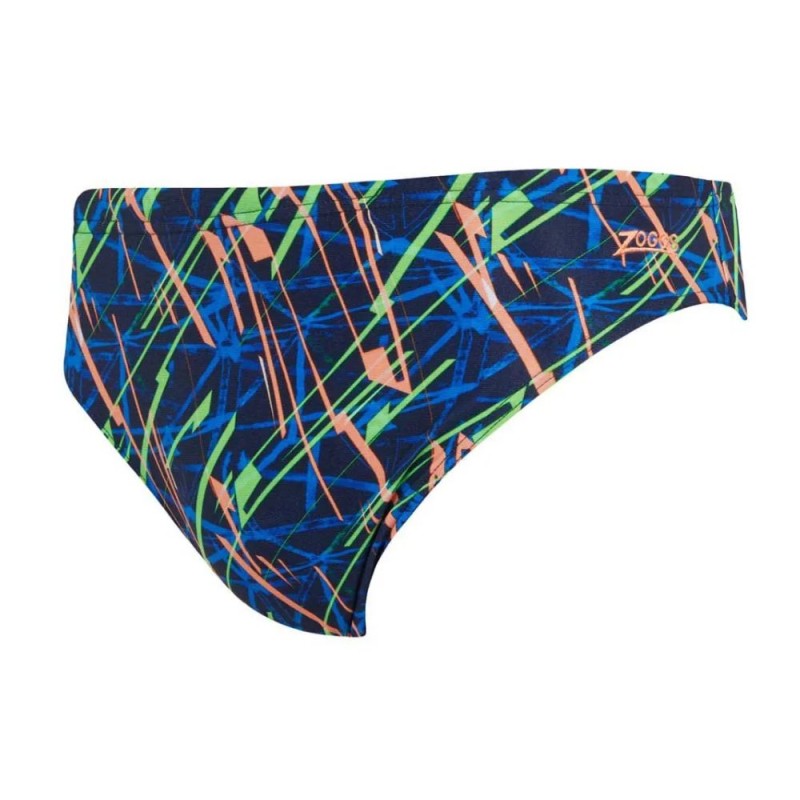 Bañador hombre Ecolast+ Slip Electify 32 azul zoggs