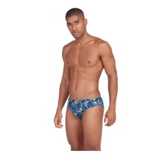 Bañador hombre Ecolast+ Slip Electify 32 azul zoggs