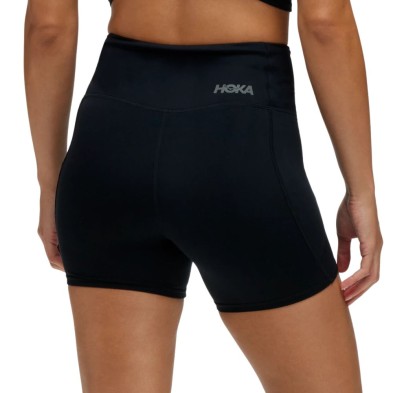 Mallas cortas Hoka short ciclista Elaro 5' mujer Black