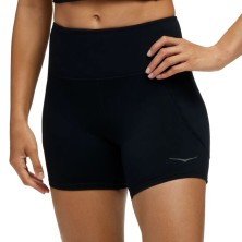 Malla corta Hoka short ciclista Elaro 5' mujer Black