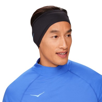 Headband polar Hoka Coldsnap unisex negra