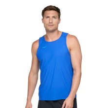 Camiseta sin mangas Hoka Airolite Run hombre azul eléctrico