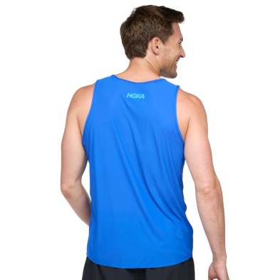 Camiseta sin mangas Hoka Airolite Run hombre Ultramarine espalda