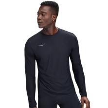 Camiseta M/larga Hoka Airolite Run hombre Black