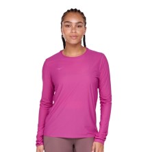 Camiseta Hoka M/larga Airolite Run mujer Fuschia