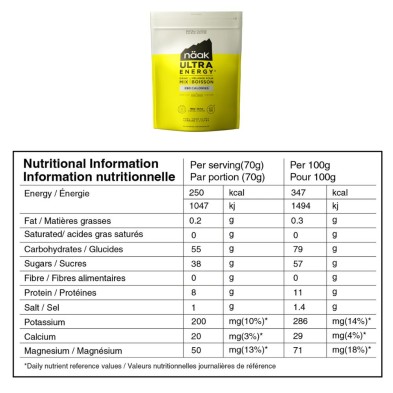 Mezcla para Bebida Ultra Energy 700g Neutro naak