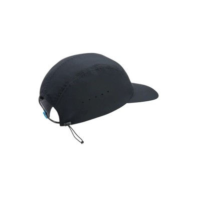 Gorra deportiva Hoka Performance Hat negra y logo blanco