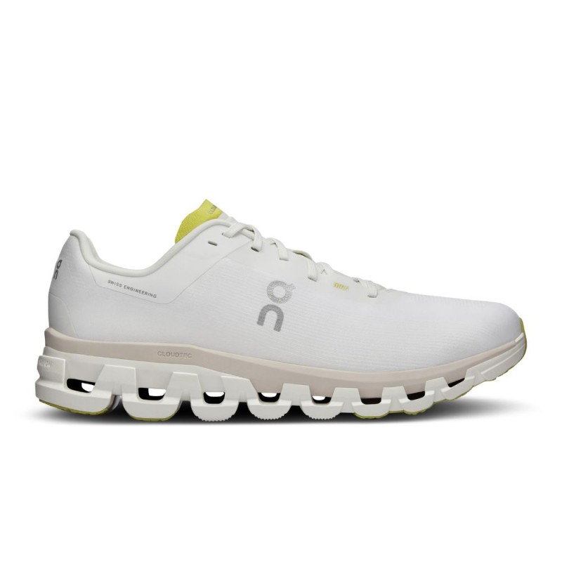 Zapatillas Cloudflow 4 Hombre White/Sand on running blanco arena