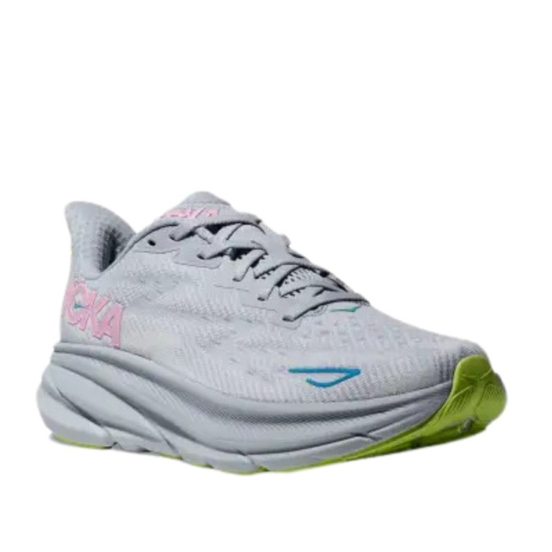 Zapatillas Clifton 9 mujer Gull / Sea Ice hoka