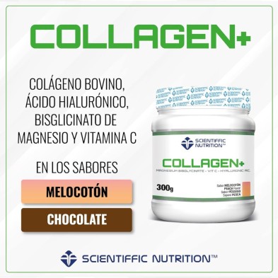 Scientiffic Nutrition Collagen+ 300gr Chocolate dos sabores