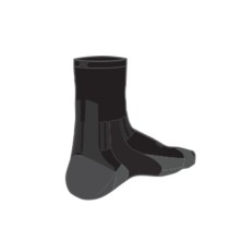 Calcetines X-Socks Run Discover Crew Black/Charcoal x-bionic