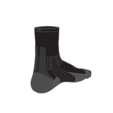 Calcetines X-Socks Run Discover Crew Black/Charcoal x-bionic
