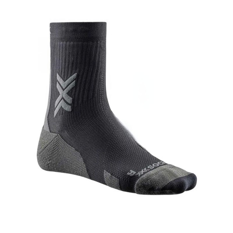 Calcetines X-Socks Run Discover Crew Black/Charcoal x-bionic