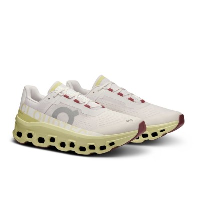 Zapatillas Cloudmonster 2 hombre Frost/Acacia ON RUNNING VERDE BLANCO GRIS