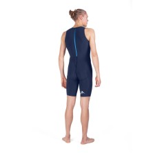 Traje de velocidad Sailfish Rebel Train 2 hombre azul marino espalda