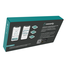 SweaTracker Pack 3 Parches Inteligentes Análisis Sudor + 3 Meses Subscripción Swenty