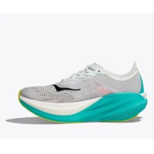 Zapatillas Mach X 2 mujer Frost / Electric aqua Hoka