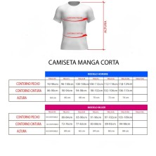 tallaje camiseta sin mangas 3 días trail ibiza