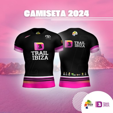 Camiseta manga corta 3 Dias Trail Ibiza 2024