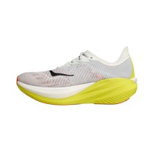 Zapatillas Hoka Mach X 2 hombre Frost/Citrus blanco amarillo