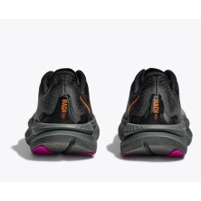 Zapatillas Hoka Mach 6 mujer Black/Fuchsia talones