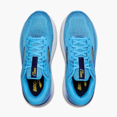 Zapatillas Brooks Ghost Max 2 hombre Bonnie Blue/Ribbon/Yellow par