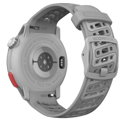 Reloj Deportivo GPS Coros PACE Pro Grey correa silicona gris