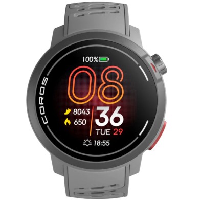 Reloj Deportivo GPS Coros PACE Pro Grey atletas multideporte