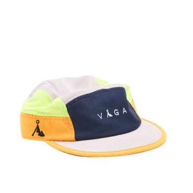 Gorra Running Vaga Club Cap Lila amarillo fluorescente naranja azul marino