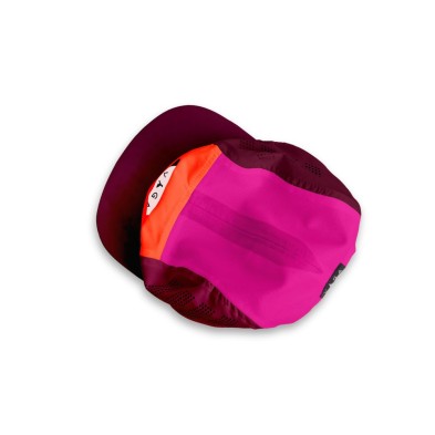 Gorra Running Team Vaga Feather Racing Cap Bordo/Neon Orange/Poster Pink