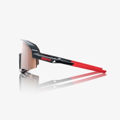 Gafas 100percent Slendale Gloss Carbon Fiber/Hiper Crimson/Silver Mirror