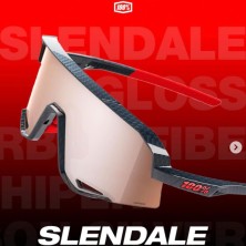 Gafas Slendale Gloss Carbon Fiber/Hiper Crimson/Silver Mirror