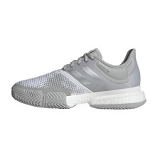 Zapatillas Adidas SoleCourt mujer Grey Two / Silver