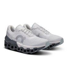 Zapatillas On Running Cloudmonster 2 mujer blanco roto y gris