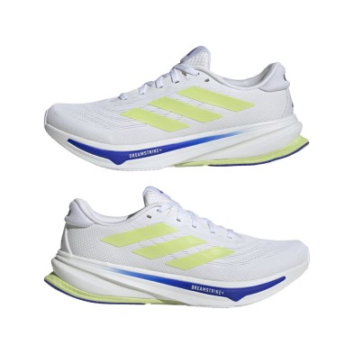 Zapatillas Adidas Supernova Rise 2 Hombre White/Zero Met/Pulse Lime par