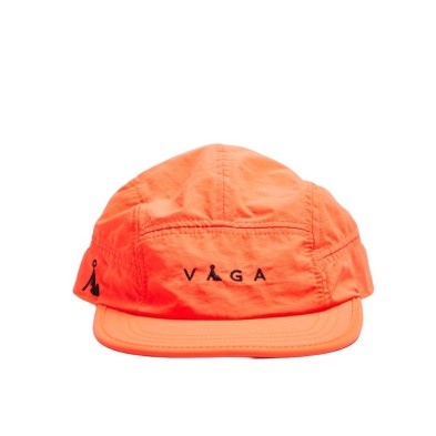 Gorra Running Vaga Water resistant Fell Cap Neon Orange/Navy