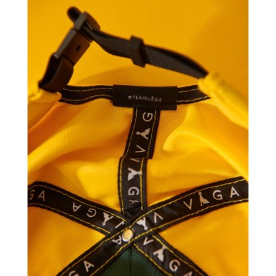 Gorra Running Vaga EP Cap Yellow/Racing Green interior
