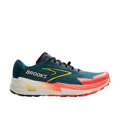 Zapatillas Brooks Catamount 4 hombre azul legión naranja salmón