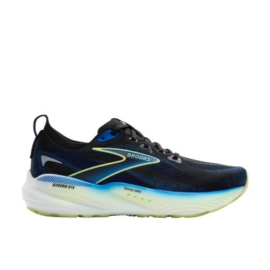 Zapatillas Brooks Glycerin GTS 22 hombre negro azul y amarillo